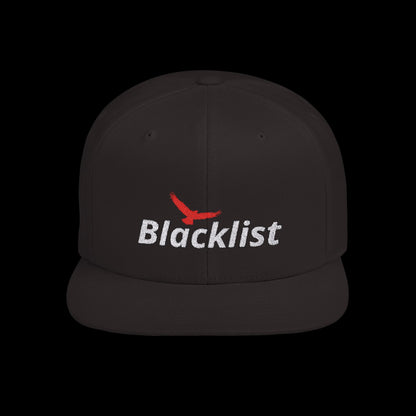 Blacklist Logo - Flat Bill Snapback