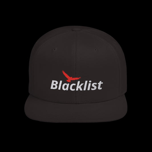 Blacklist Logo - Flat Bill Snapback