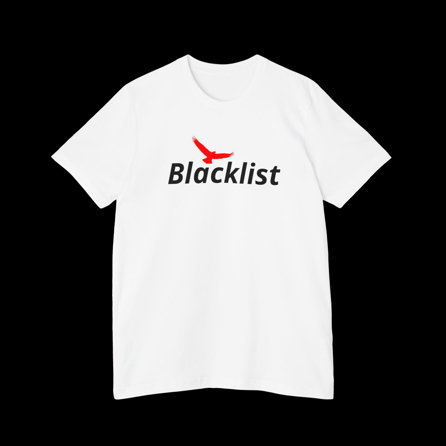 Blacklist Logo - Tee - White