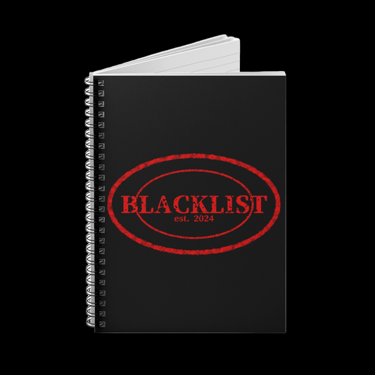 Blacklist est 2024 - Spiral Notebook