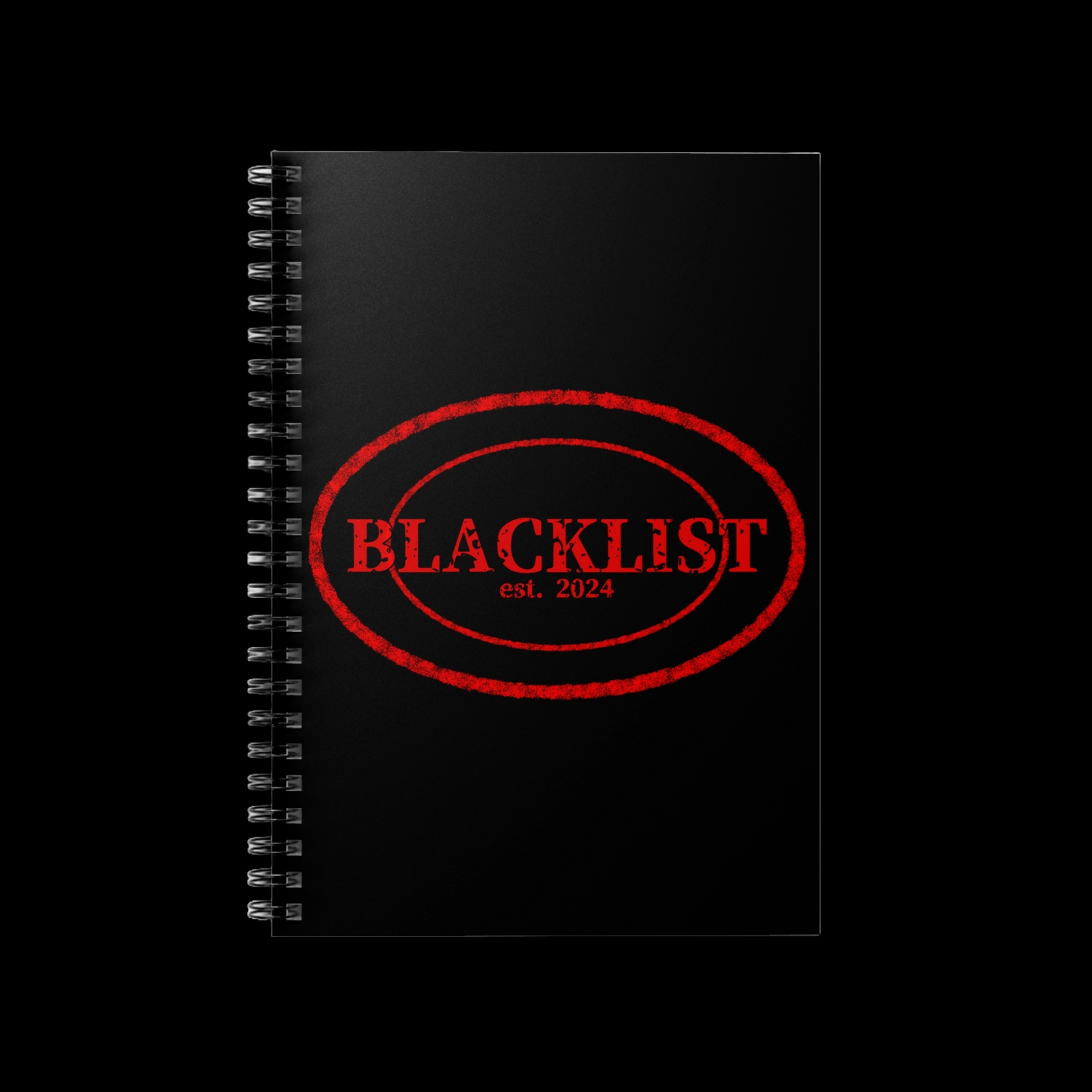 Blacklist est 2024 - Spiral Notebook