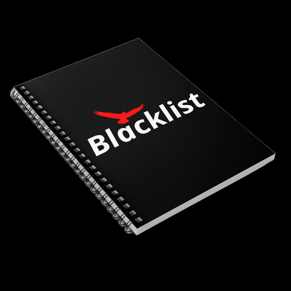 Blacklist - Spiral Notebook