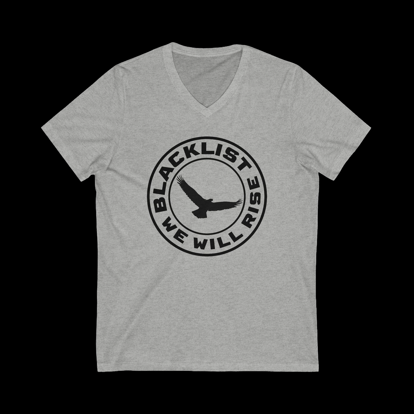 We Rill Rise - V-Neck - Grey