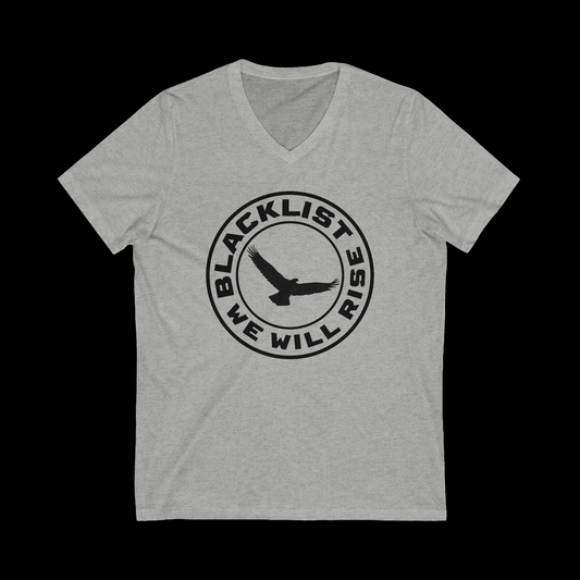 We Rill Rise - V-Neck - Grey