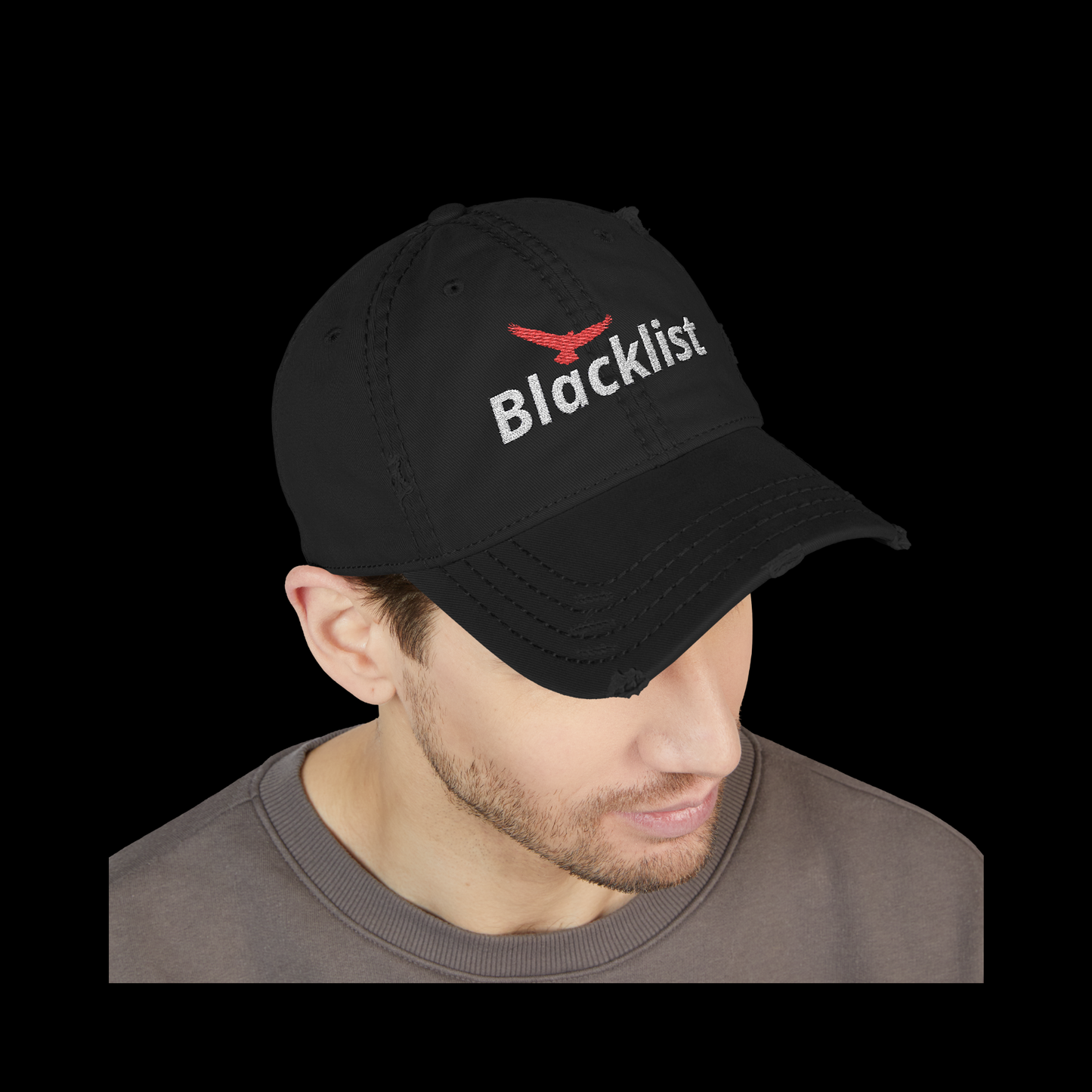 Blacklist Distressed Dad Hat
