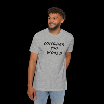 Conquer the World - Tee - Grey