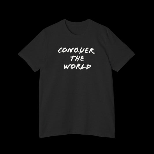 Conquer the World - Tee - Black